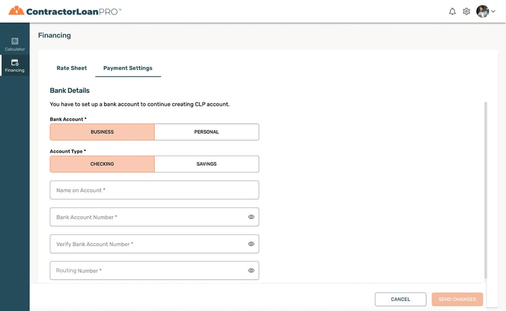 clp-activation-payment-settings-bank-details